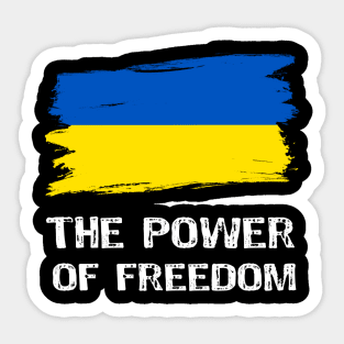 The Power of Freedom Sticker